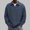 (Casual 11)Navy, variant on DayScoop Casual T-Shirt for Men Long Sleeve T Shirt Big & Tall Fall Fashion Solid Color Breathable Versatile Pullover Tops Plus Size