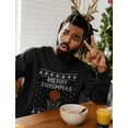 thumbnail image 2 of Tstars Mens Christmas Shirts Gift Merry Christmas Swishmas Ugly Sweater for Basketball Lovers Funny Humor Family Holiday Shirts Xmas Party Christmas Gifts for Him Sweatshirt, 2 of 6