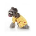thumbnail image 4 of Pet Dog Pajamas Clothes Puppy Bear Jumpsuit 100% Cotton Dog Pet Sleepingwear, 4 of 8