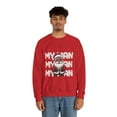 thumbnail image 4 of My Man Santa Unisex Heavy Blend™ Crewneck Sweatshirt, 4 of 7