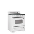thumbnail image 3 of Unique 30" Classic Retro Electric Range Marshmallow White, 3 of 11