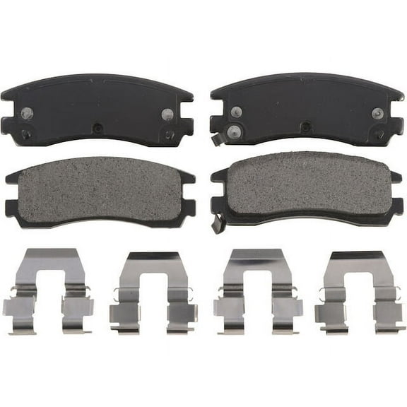 Rear Brake Pad Set - Compatible with 2002 - 2007 Buick Rendezvous 2003 2004 2005 2006