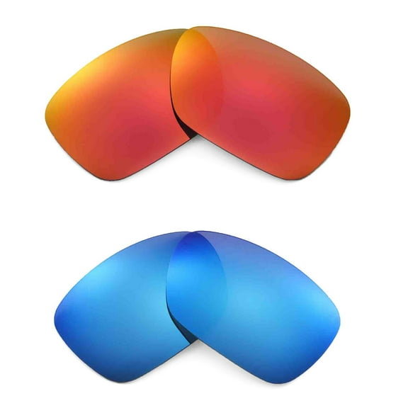 Walleva Polarized Titanium   Black Replacement Lenses For Oakley Crosshair 1.0 (2005-2006 version) Sunglasses