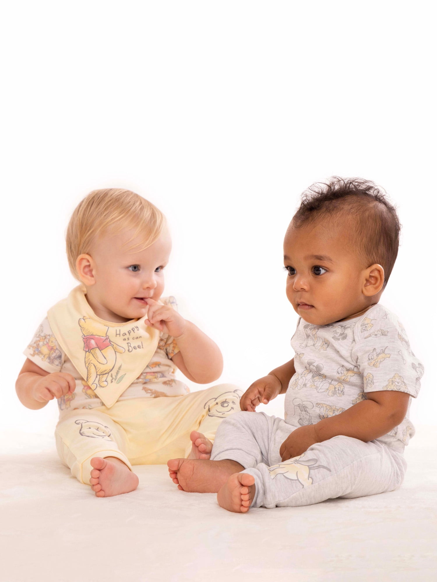 Disney Baby Wishes + Dreams Mickey Mouse Infant Baby Jogger Pants, 3-Pack, Sizes Newborn-12 Months