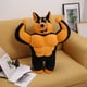 thumbnail image 3 of Fiudx Divertida Almohada de Perro Musculoso, Bonito Juguete de Dóberman, Diseño Muscular Realista, Suave y Tierno, Ideal para Dormir, Regalo Perfecto para Amantes de Los Perros, Tamaño de 55 Cm, Rega, 3 of 5