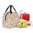thumbnail image 4 of KLL Easter Egg Print Insulated Lunch Bag Women, Reusable Cute Tote Lunch Box for Adult & Men, Leakproof Cooler Lunch Bags for Work Office Travel Picnic, 4 of 5