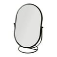 thumbnail image 3 of Desktop Stand Mirror Freestanding Multipurpose Vanity Round Mirror Makeup Mirror Luxury for Bathroom Dresser Desktop Tabletop Black, 3 of 10
