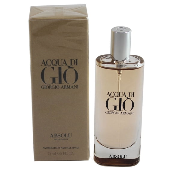 Giorgio Armani Acqua Di Gio Absolu For Men 0.5 oz / 15 ml Eau De Parfum Spray