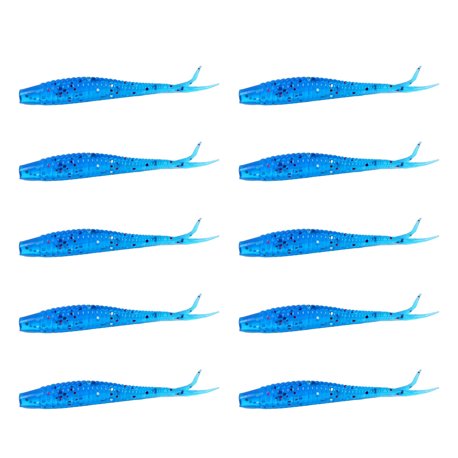 Tail Swimbaits 27 Inch Soft Fishing with Tiny Tails for Freshwater Trout Panfish High Action Swim