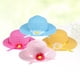 thumbnail image 2 of 4 sombreros de paja con diseño de girasol para niñas, gorros para el sol, para disfraz de niña pequeña y decoraciones de cumpleaños (1 rosa roja, 1 azul, 1 amarillo y 1 rosa)., 2 of 6