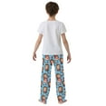 thumbnail image 3 of Cute Monkey in Various Poses Christmas Pajama Pants Soft and Lightweight Elastic Waistband Christmas Pajama Pants, 3 of 8