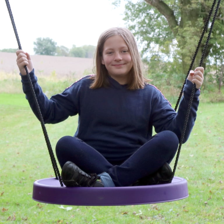 M&M Sales Enterprises Inc Air Riderz Saucer Swing - Purple