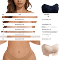 thumbnail image 3 of Bras For Women JIANLAI Strapless Non-Slip Push-Up Bra, Convertible Removable Straps Underwire Padded Bandeau Bra for Formal Dresses, 3 of 9
