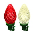 thumbnail image 3 of Indoor/Outdoor 50-Count LED 8-Function Color-Sync C7 Christmas String Lights, Multicolor to Warm White, 21', by Holiday Time, 3 of 6