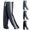 Dark Gray, variant on Fashion Sweatpants for Men Drawstring Athletic Pants Side Stripe Jogging Trousers Baggy Wide Leg Lounge Long Pants