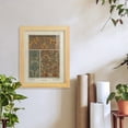 thumbnail image 6 of Nouveau Decorative II - Framed Print w/glass - Natural Wood, 6 of 7