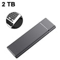 thumbnail image 2 of Portable SSD External Hard Drive Mobile Solid State Portable Hard Drive for PC Laptop and Mac Data Transfer and Storage Xemadio 223100-5, 2 of 7