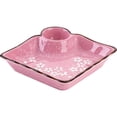 thumbnail image 1 of Dumpling Dish With Vinegar Dish, Ceramic Partitioned Dish, Creative, 1 of 5