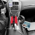 thumbnail image 4 of DQrwqpou Inversor Coche 4000W Inversor USB Dual Sinusoidal Modificada (Rojo 12 V A 220V), 4 of 9