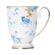 thumbnail image 1 of Taza de cerámica para regalo de mujeres, decorativo con mango para el diseño floral de la oficina en el hogar para bebidas navideñas, taza de agua,, 1 of 8