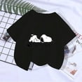 thumbnail image 4 of Camiseta de algodón de dibujos animados de Snoopy para niños y niñas, camiseta de moda para niños y niñas, camiseta de verano para niños, camiseta de moda para niños, camiseta superior 2024, 4 of 5