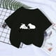 thumbnail image 4 of Camiseta de algodón de dibujos animados de Snoopy para niños y niñas, camiseta de moda para niños y niñas, camiseta de verano para niños, camiseta de moda para niños, camiseta superior 2024, 4 of 5
