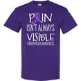 thumbnail image 3 of Inktastic Fibromyalgia Awareness Pain Isn't Always Visible T-Shirt, 3 of 5
