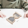 thumbnail image 4 of TISHITA Wooden Hourglass Busy Board Kit Basic Skills Educational Toy Learning Activities Gray, 4 of 8
