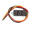 thumbnail image 2 of S SERENABLE LED Mini Display Module DC0-100V Voltmeter Panel Meter for Motorcycle Blue, 2 of 9