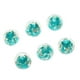 thumbnail image 1 of 6 cuentas de vidrio redondas luminosas para pulseras, collares y joyas. Fruta verde, 1 of 9
