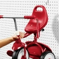 thumbnail image 3 of Radio Flyer Fold 2 Go Toddler Kids Tricycle, Folding Trike w/ Storage, Red, 3 of 7