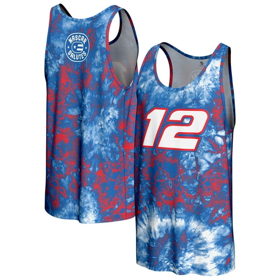 Men's-ProSphere Blue Ryan Blaney 2025 NASCAR Salutes Collection Tank Top