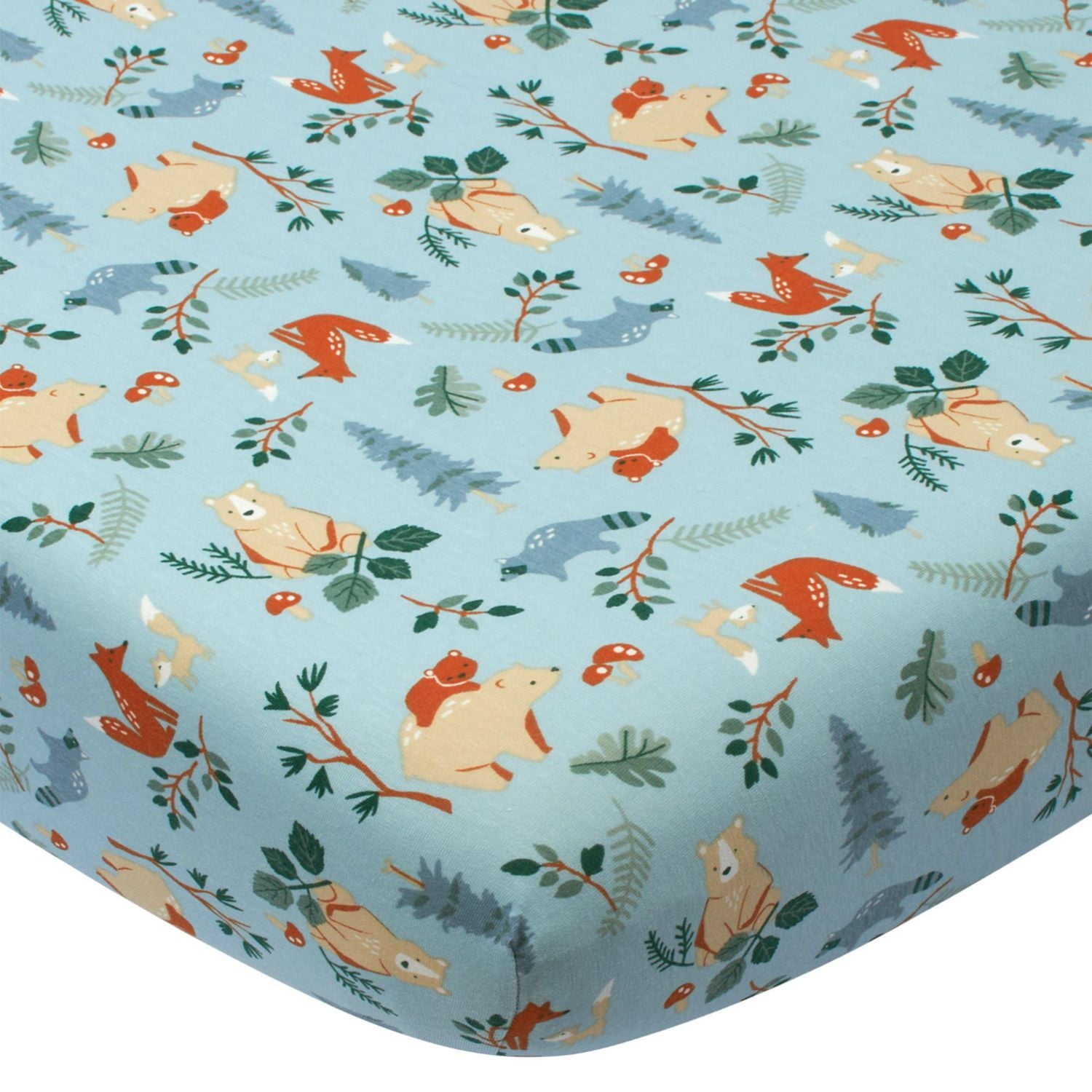 Modern Moments by Gerber Baby 1 Pack Fitted Crib Sheet, Sized 52" x 28"
