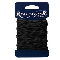 Realeather Waxed Thread, Black
