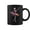 Black, variant on Girls Halloween Dancing Skeleton Rainbow Ballerina Coffee Mugs
