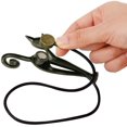 thumbnail image 5 of alzapaños magnéticos para cortina, hermosa hebilla de cortina, diseño de gato, clip de cortina, accesorios para el hogar, sala de estar, dormitorio, oficina (pátina azul), 5 of 5