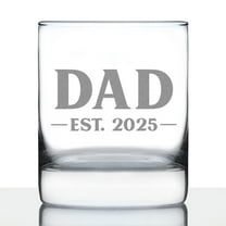 Bevvee Whiskey Rocks Glass 10.25 oz Bold 2025 Dad Gifts for Whiskey-Loving Dads Glassware & Drinkware