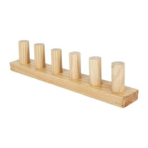 Dualoai Chunky Knitting Loom Gifts Beginners Yarn Craft Portable Wooden Blanket Loom 1 Piece