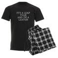 thumbnail image 6 of CafePress - It's A Leap Year And I'm A Leaper Pajamas - Men's Dark Loose Fit Cotton Pajama Set, 6 of 7