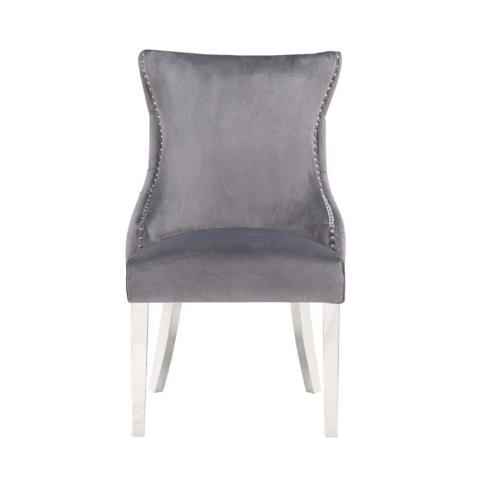 STONEFORT CHAIR – STEEL in Grey SET OF 4