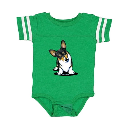 

Inktastic Tri Color Corgi Gift Baby Boy or Baby Girl Bodysuit