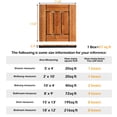 thumbnail image 4 of IVV 27PCS Brown Wood Deck Tiles Interlocking Patio Deck Tiles Solid Wood and Plastic Indoor&Outdoor, 12 x 12in, Checkered Pattern, 4 of 10