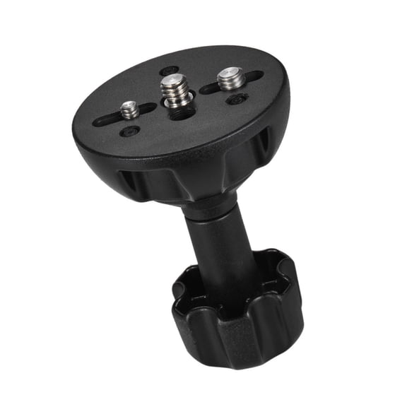 75mm Half Ball Flat to Bowl Adapter for Fluid Head Tripod Bowl Adapter Aluminum