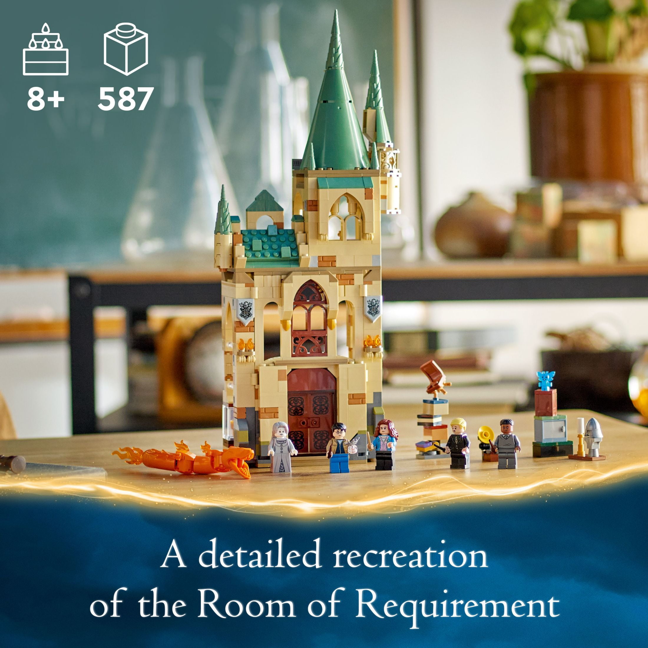Harry potter room of requirement lego set hotsell