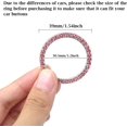 thumbnail image 2 of 3PCS Auto Start Ring Auto Decor Rhinestone Car Bling Bling Emblem Sticker Crystal Car Button Decoration, 2 of 6