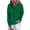 Green, variant on IROINNID Sweatshirt for Women Solid Color Long Sleeve Hoodie Casual Basic Pullover Warm Fall Tops,Black