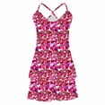 thumbnail image 2 of Vetsdori Womens Valentines Pajama Sets Soft Nightwear Sleepwear Valentines Day Short Sleeved Tops Shorts Spring Gifts Pajamas for Women 2 Pieces,Pink, 2 of 5