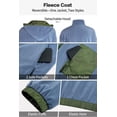 thumbnail image 7 of GINGTTO Men's Winter Softshell Fleece Lined Reversible Bomber Jacket with Detachable HoodGINGTTO Mens Winter Jacket Softshell Fleece Lind with Detatchable Hood，Reversible Bomber Windbreaker for Men, 7 of 7