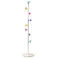thumbnail image 1 of Coat Rack, Standing Coat and Hat Hanger Organizer Rack, 7 Hook Iron Mushroom Coat Rack Stand Tree for Home Bedroom Office Hallway Entryway, 1 of 8