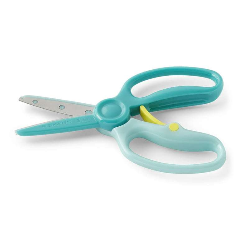  Fiskars Training Scissors for Kids 3+ with Easy Grip (6-Pack) - Toddler  Safety Scissors for School or Crafting - Back to School Supplies
